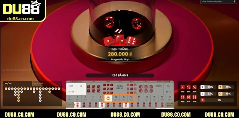 Chi tiết cách chơi game tài xỉu tại nhà cái DU88