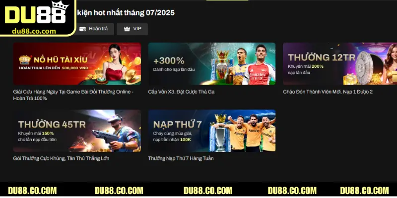 Thưởng thành viên mới hấp dẫn, ưu đãi lớn